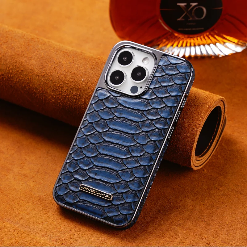 Подходит для Apple 14promax персонализированный Чехол телефона со змеиным узором