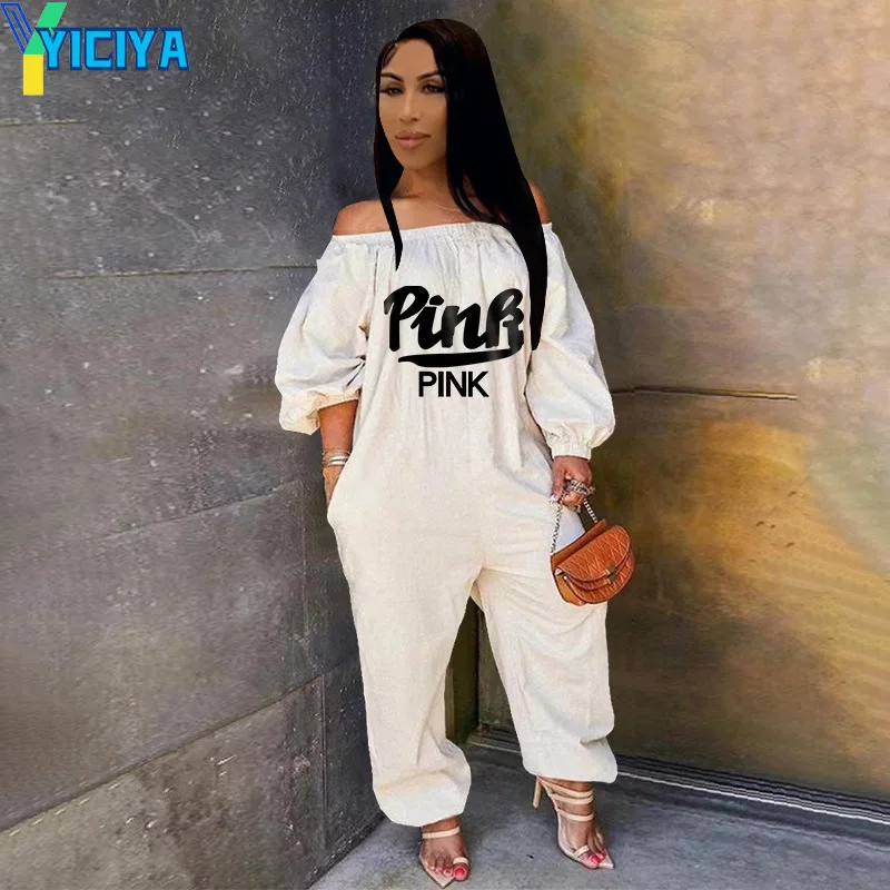 YICIYA  Jumpsuit Woman Sport  Juicy Apple  Woman Clothes 2022 Spring Trousers For Women  Cargo Pants  Woman Long Sleeve Jumpsuit фото