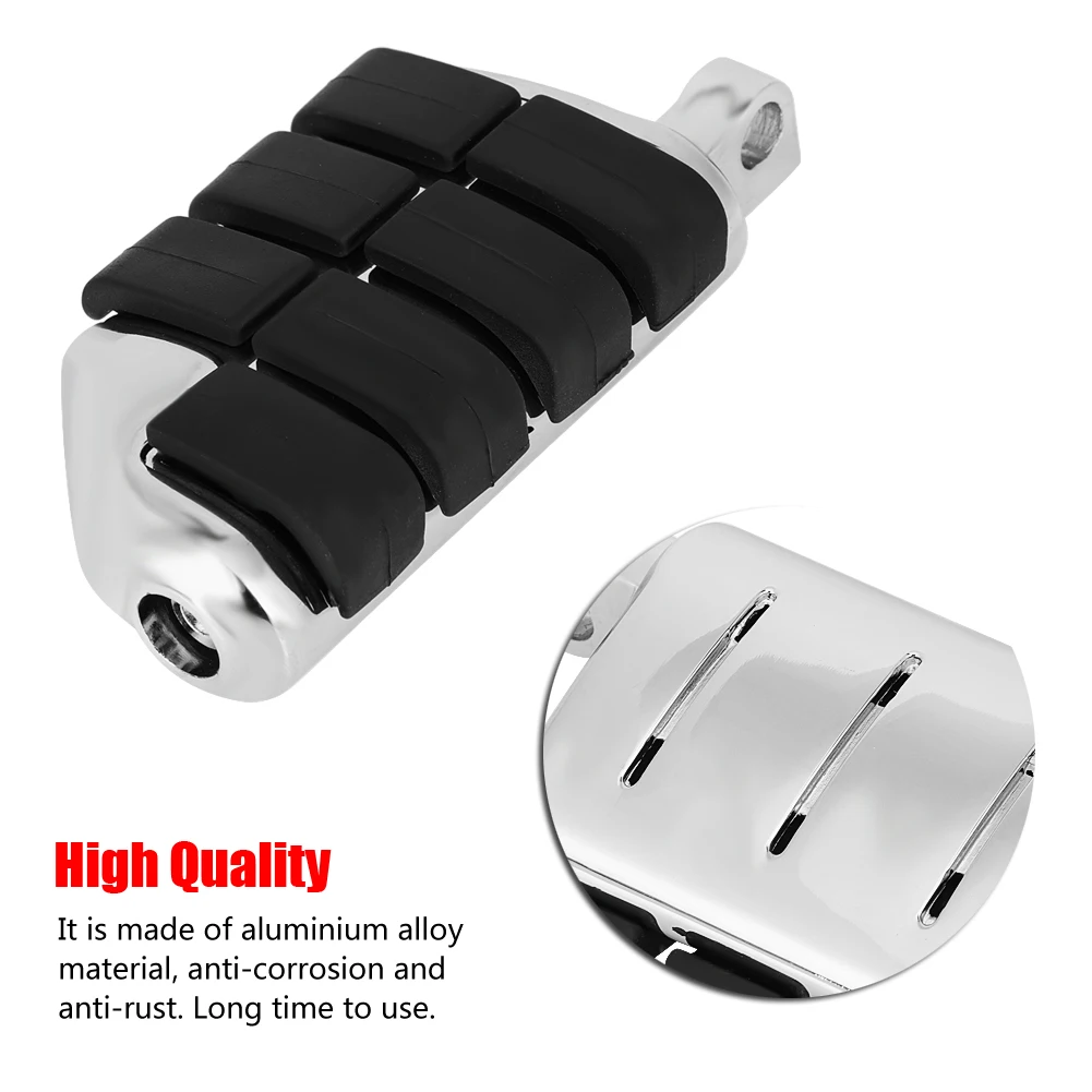 1 пара педалей для мотоцикла подставка ног из алюминиевого сплава модификация