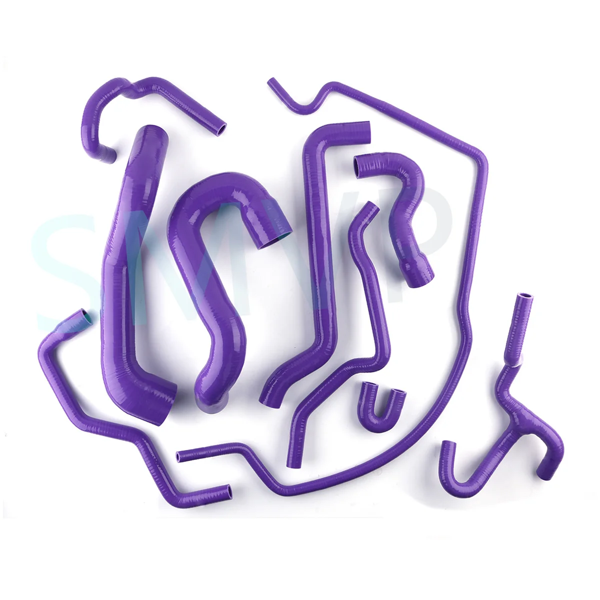 10 шт. 3-слойный силиконовый шланг для радиатора и обогревателя 2002-2009 SAAB 9-5 95 2.0T 2.3T