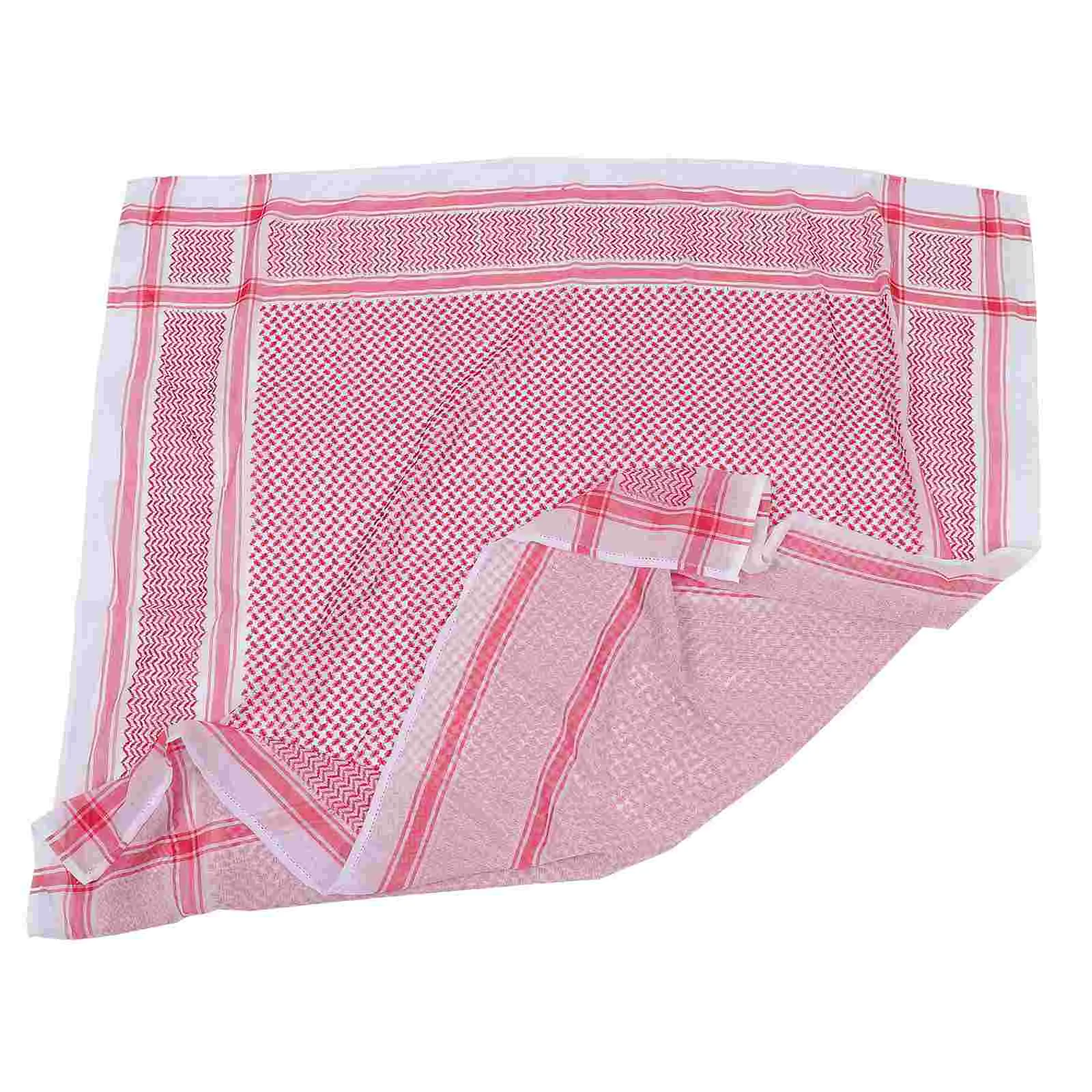 

Scarf Head Men Muslim Wrap Desert Arab Wraps Shemagh Keffiyeh Neck Headwear S Headscarf Prince Middle East Arafat Costume Hijab