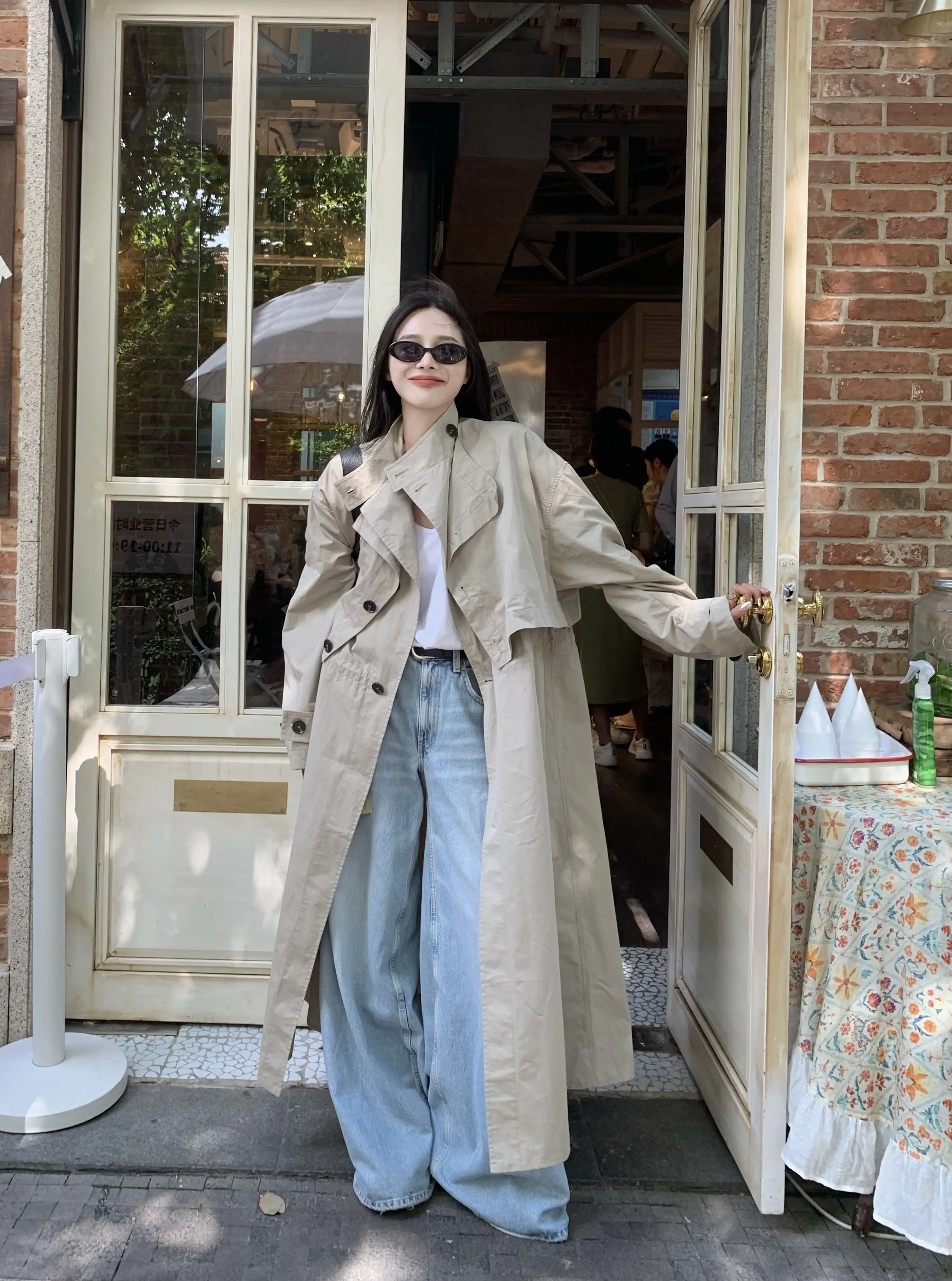 

Женская уличная одежда, элегантная однотонная утепленная длинная куртка, женские свободные универсальные пальто, верхняя одежда