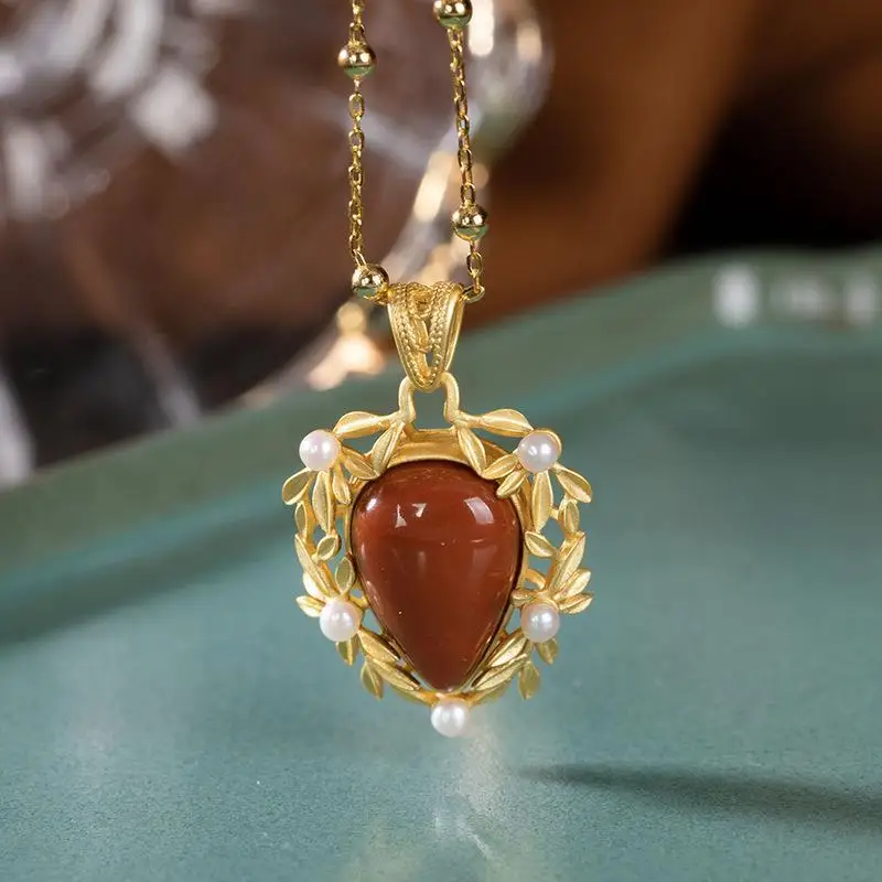Серебряное золото S925 пробы особый интерес дизайн стиль барокко дворец Южный