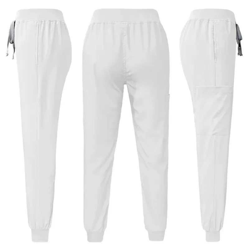 Многоцветные скрабы Униформа топ с коротким рукавом и брюки униформа для