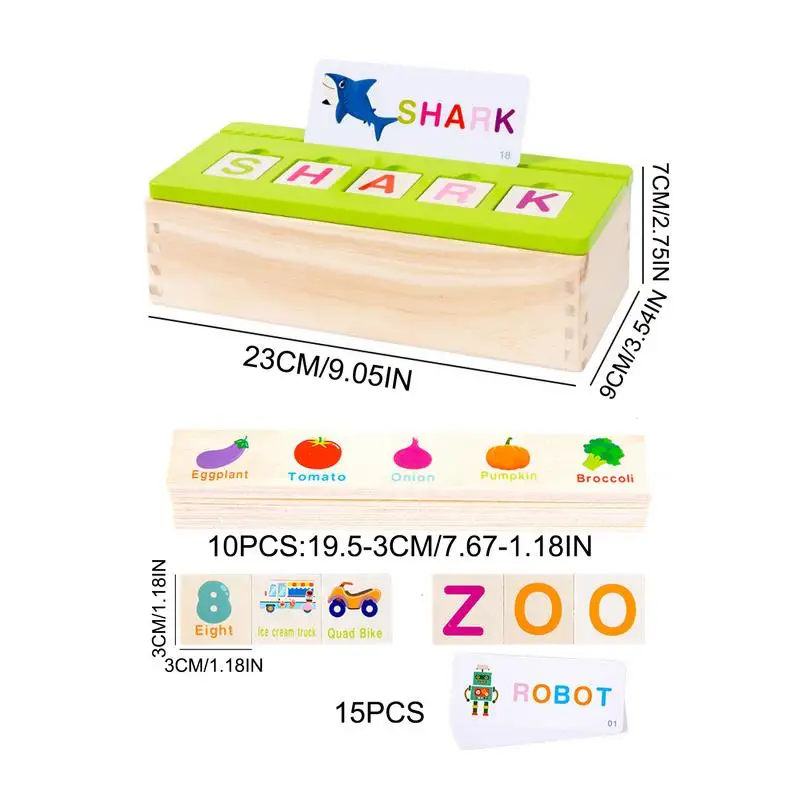Деревянная игрушка-сортировщик форм деревянная подходящая коробка