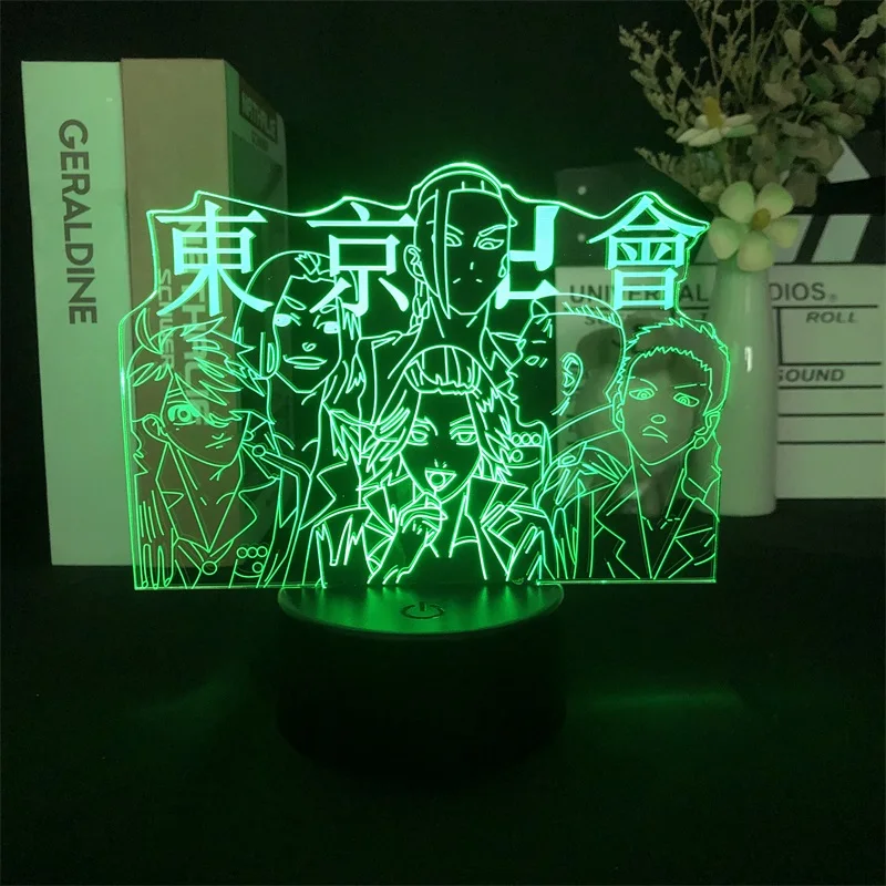 

Tokyo Revengers Nightlight Alarm Clock Base Nightlight Japanese Anime Manga Hot Selling Directly Supply Projector Children