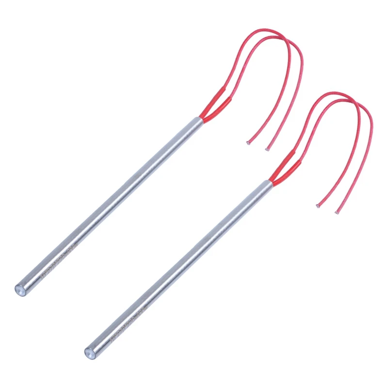 

2Pcs 10Mm X 270Mm Single End Heating Elements Cartridge Heater 220V 600W