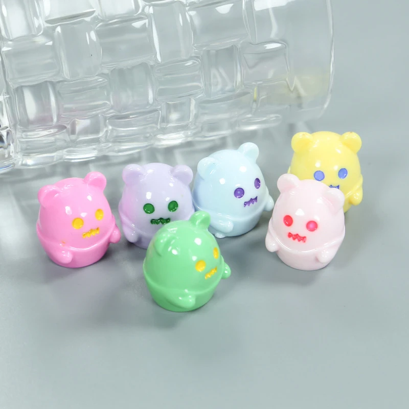 

5Pcs Cute Cartoon Macaron Ornament Miniature Ornaments Car Decoration Accessories