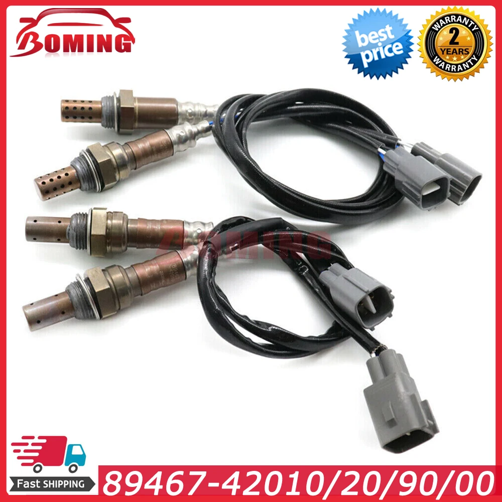 89467-42010 89467-42020 89465-42090 89465-42100 4 шт. передний и задний лямбда-зонд кислорода O2 подходит