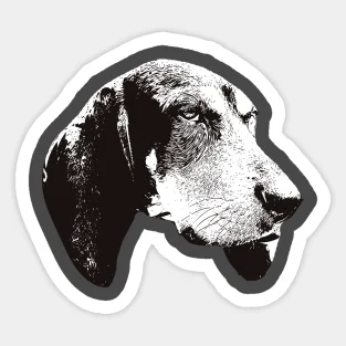 

Blue Tick Coonhound Christmas Gifts 5PCS Stickers for Room Home Kid Living Room Stickers Background Funny Anime Decorations