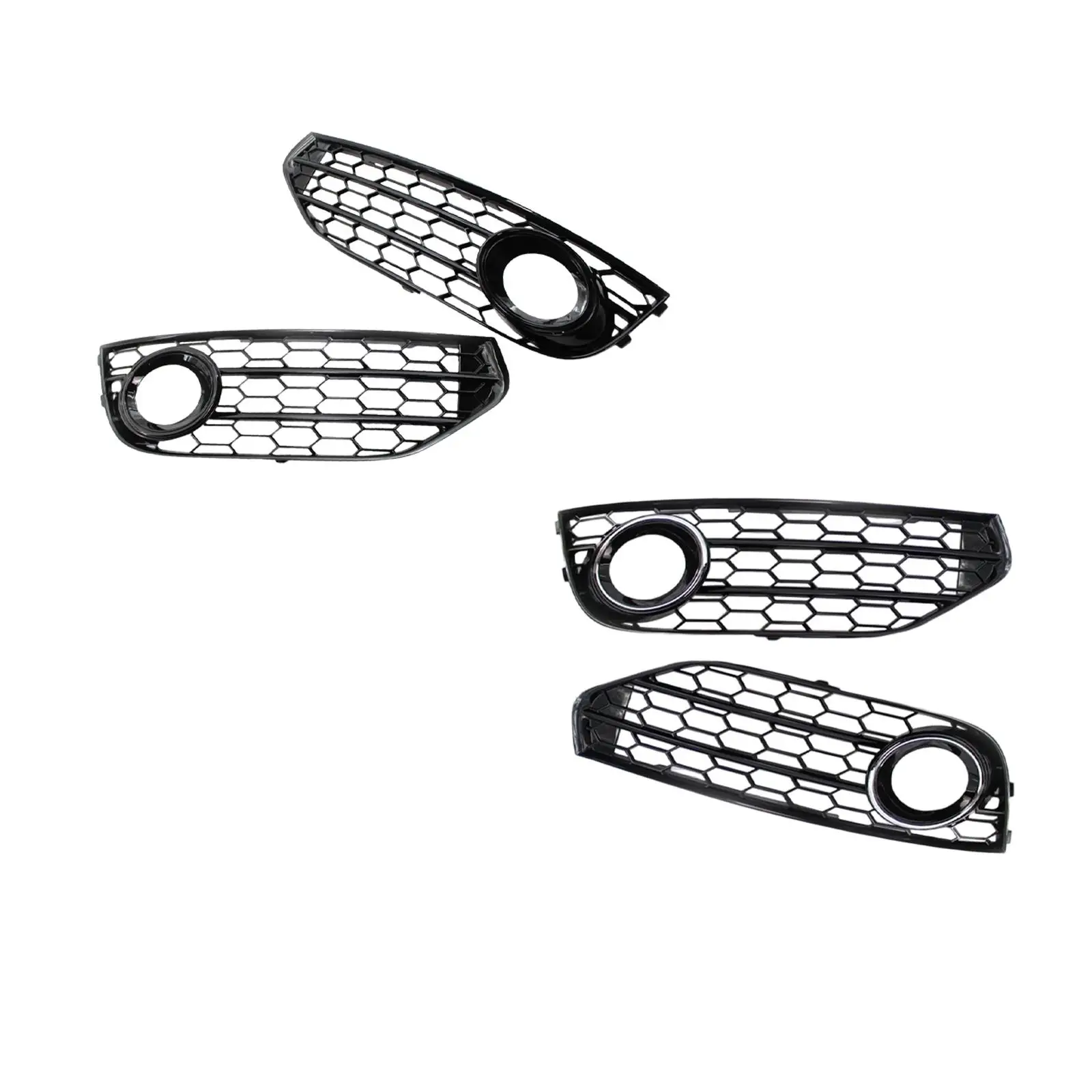 2x противотуманные фары крышка гриля сотовая сетка полипропилен 8K 0807681 J01C 0807682 для