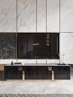 nordic light luxury marble tv cabinet post modern high grade large family living room designer storage cabinet