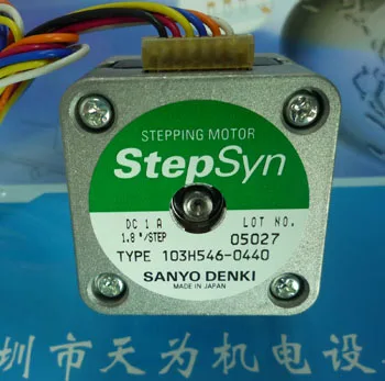 Японский шаговый двигатель Shanyang SANYO 103H546-0440 был снят и заменен 103H5205-0440.