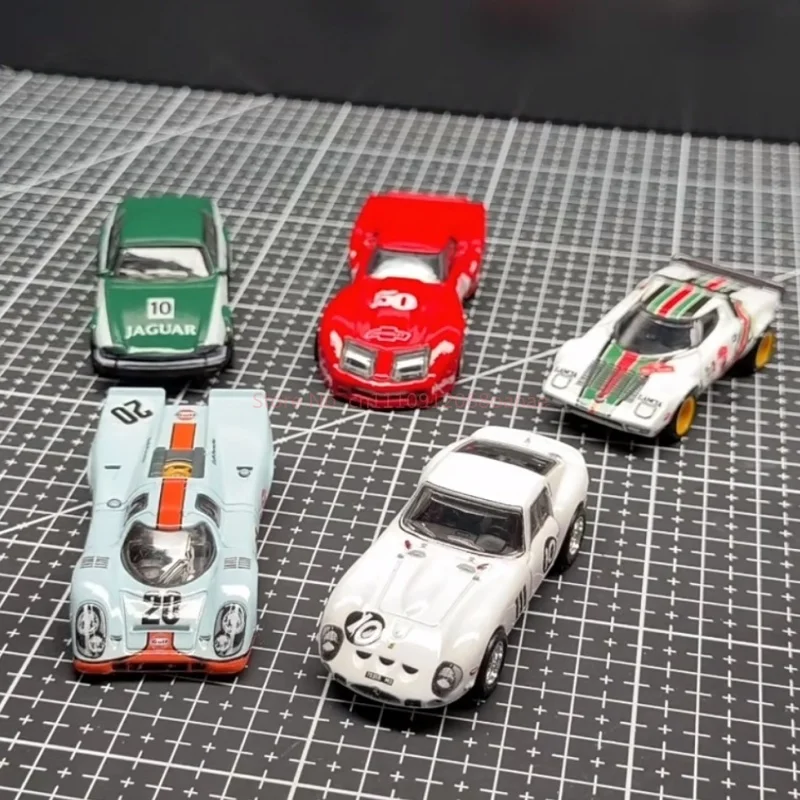 Коллекционные модели автомобилей Hot Wheels Premium Series Car Culture VR: винтажные гоночные Porsche 917K, Ferrari 250 GTO, Jaguar XJS (литые игрушечные модели FPY86) (art.: 3920da4beba32) - 3920da4beba32