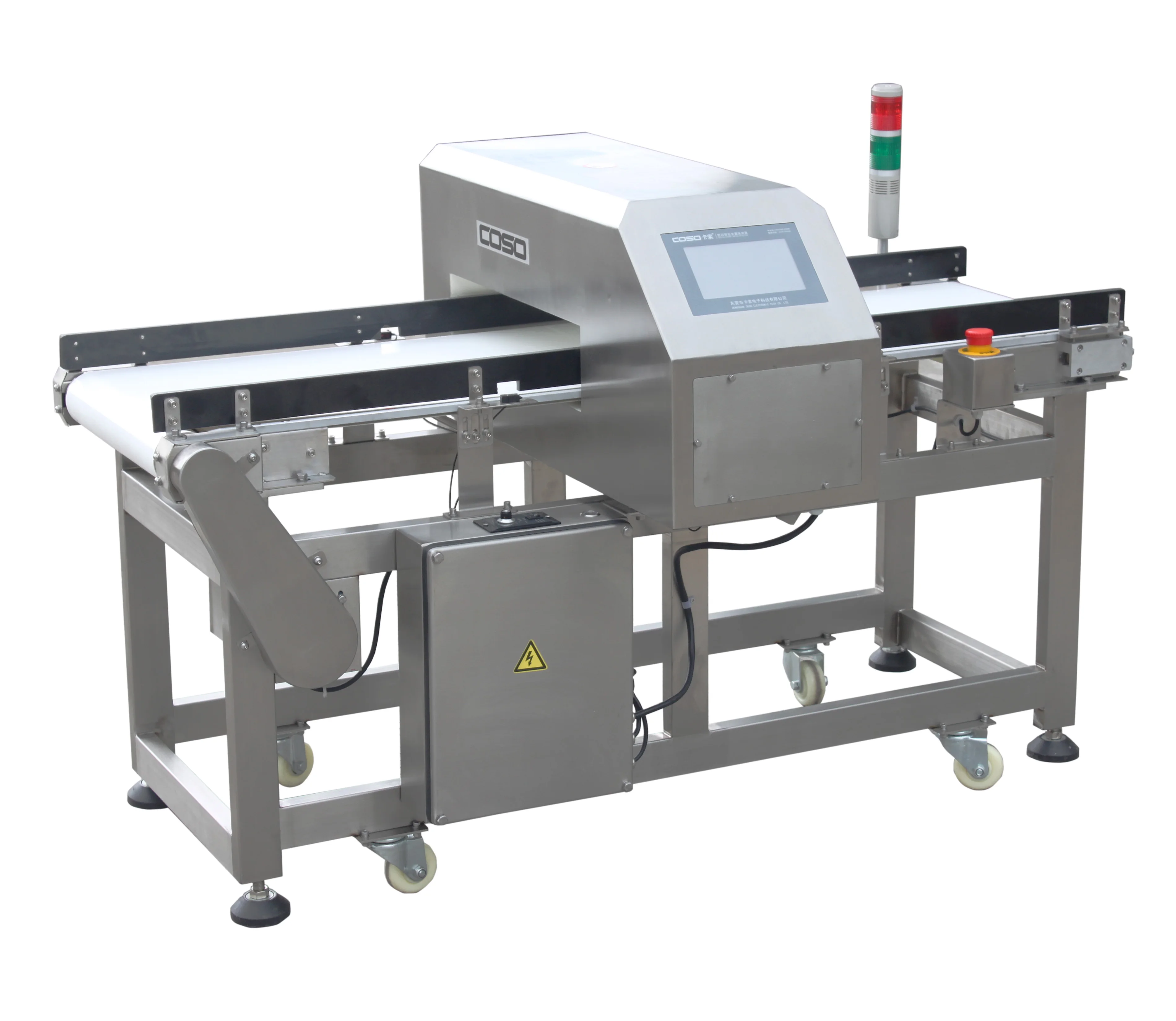 Food Packing Conveyor Band Metal Detector System for Food Industry