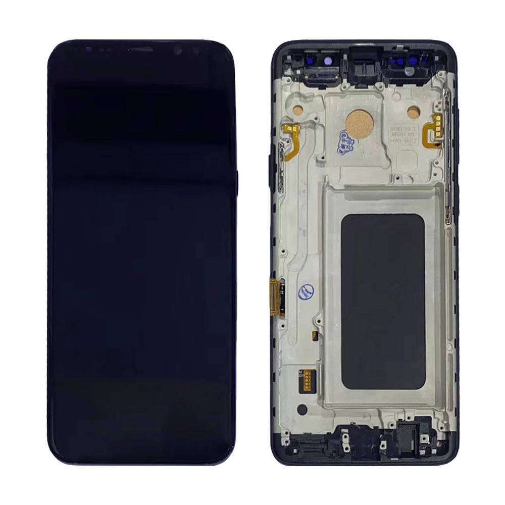 S9Plus LCD For Samsung Galaxy S9 Plus LCD Display G965A G965U G965F Touch Screen Panel Assembly Digitizer Replacement With Frame