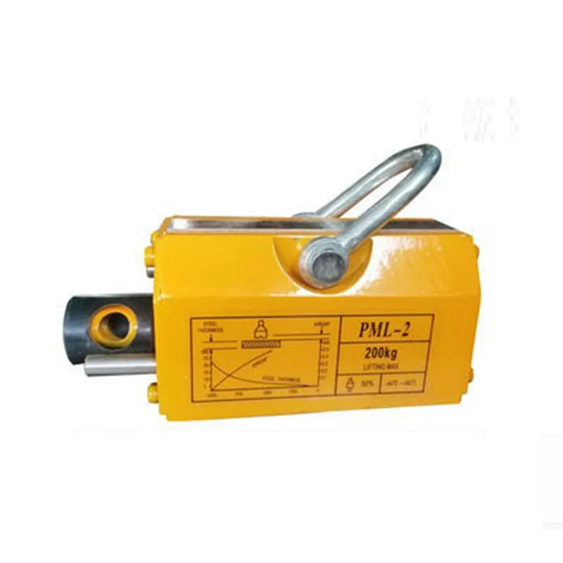 YS-100/200 100/200KG Strong Magnetic Crane Efort Saving Design Permanent Magnet Sucker Neodymium Lifter Sucking Disc on. YS-100/200 100/200 кг мощный магнитный кран с эффективной конструкцией для экономии усилий, постоянный магнитный захватчик из неодима 