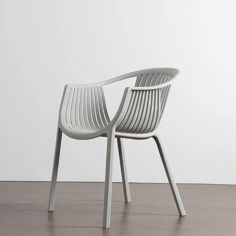 

Minimalist Armrest Dining Chairs Modern Wishbone Designer Unique Dining Chairs Lounge Plastic Silla Comedor Home Furniture