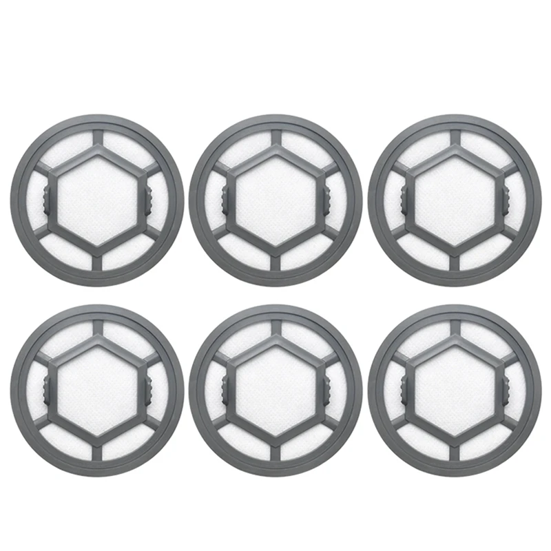 

Прочные съемные фильтры, 6 шт., инструменты для бытового очищения, детали инструментов для Hanfuren VC806 VC812 Pooda D8 D9