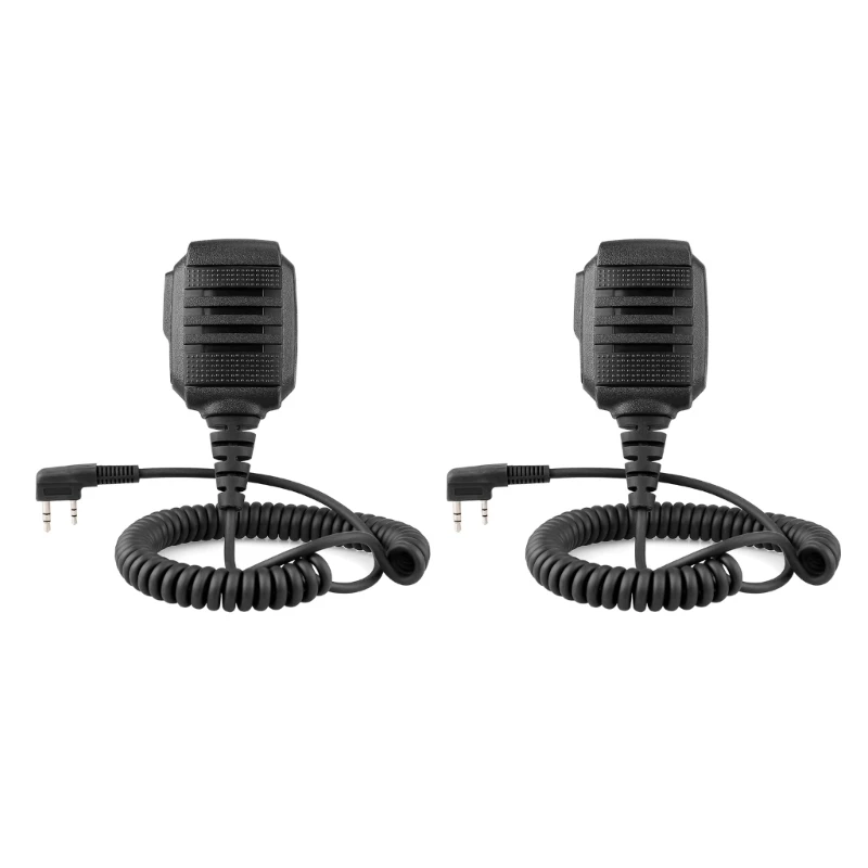 IP54 Rainproof Shoulder Speaker Mic for UV-5R UV82 RT622 Radios