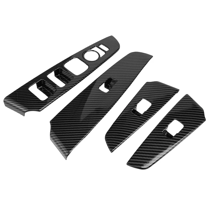 

Панель для автомобильного стеклоподъемника из углеродного волокна, кнопки переключения, отделка двери, подлокотника для KIA Morning 2021 2022