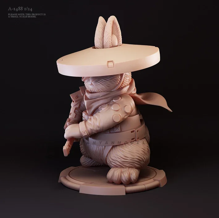 1/24 набор моделей из смолы бесцветная и самособранная фотография