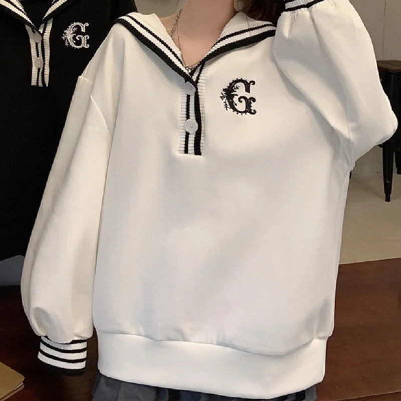 

Толстовка Женская с вышивкой, оверсайз, на осень/зиму