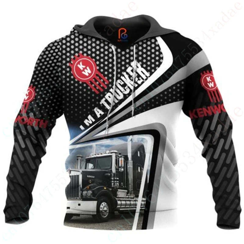 

Kenworth Harajuku Zip Hoodies Top Anime 3D Printing Sweatshirt Unisex Clothing Casual Hoodies For Men Women Essentials Pullover