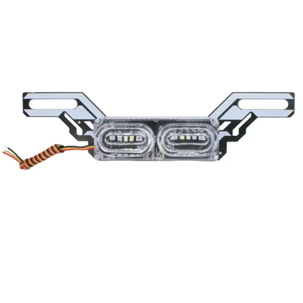 

Electric Motorcycle Tail Light LED Brake Light Ghost Fire Modification Accessories Motorcycle/electric Car License Plate Light