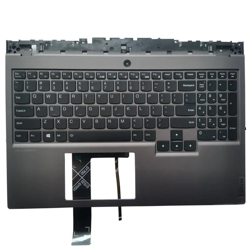 Новая клавиатура США с подсветкой для Lenovo Legion 5-15IMH05H-15IMH05-15ARH05H-15ARH05 верхней крышкой