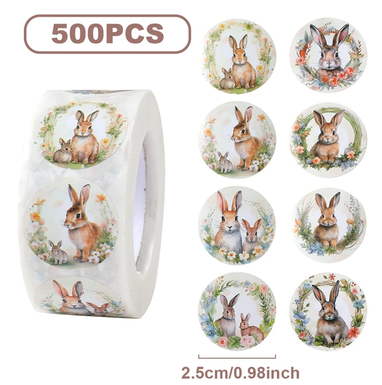 Набор наклеек Пасха с кроликом Staraise пасха с протоиереем григорием дьяченко