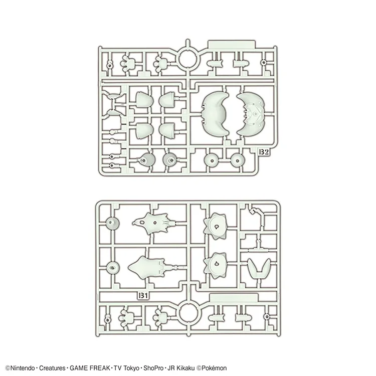 BANDAI Pokemon PLAMO Meowscarada фигурка ПВХ