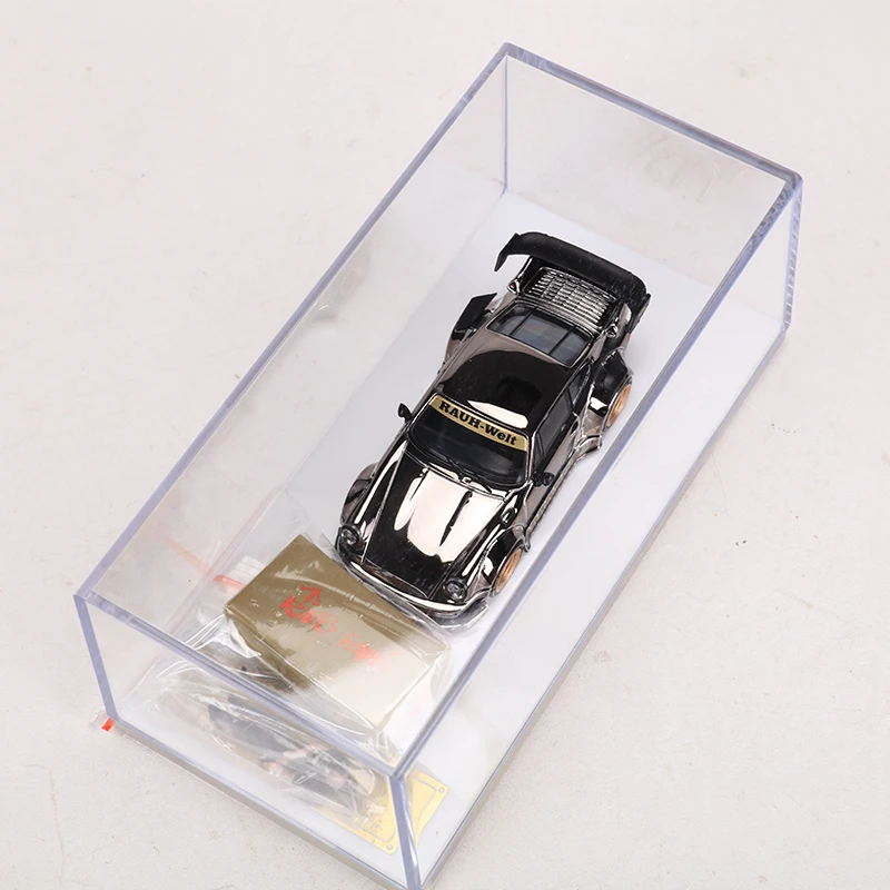 Звездная модель 1:64 RWB930 гальванический черный сплав автомобиля