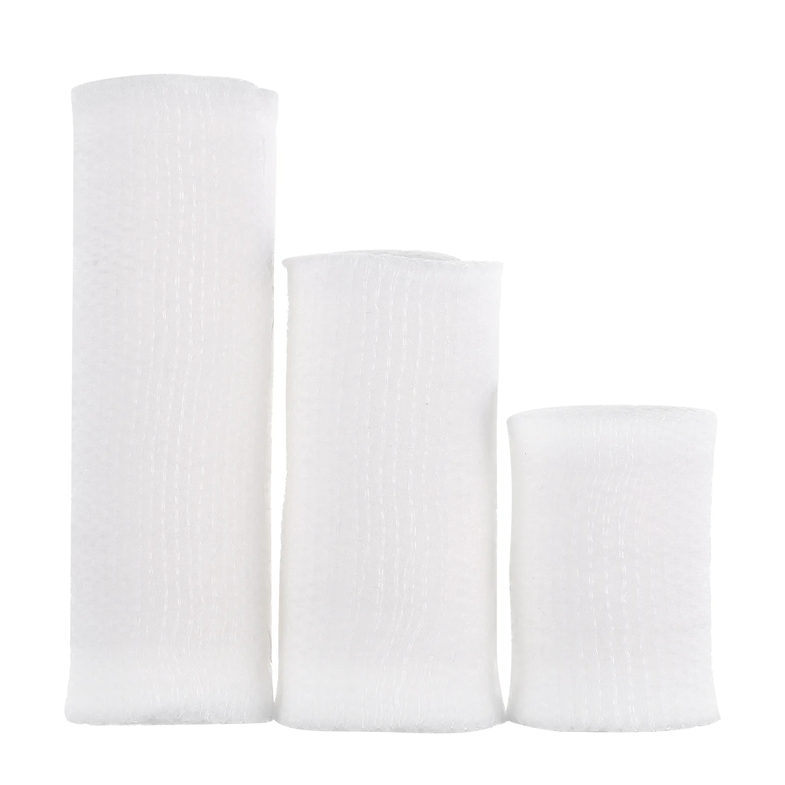 

3 Rolls Elastic Wrap Elastic Bandages Rolled Gauze Gauze Gauze Bandages Roll Flexible Gauze Bandages