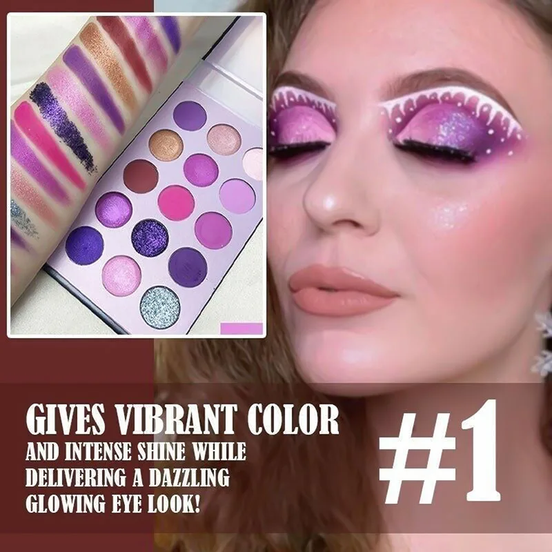 

60 Colors Eyeshadow Palette Long-Lasting Eye Pigment Professional Eye Makeup Supplies Great Gifts Eyeshadow Palette for Women