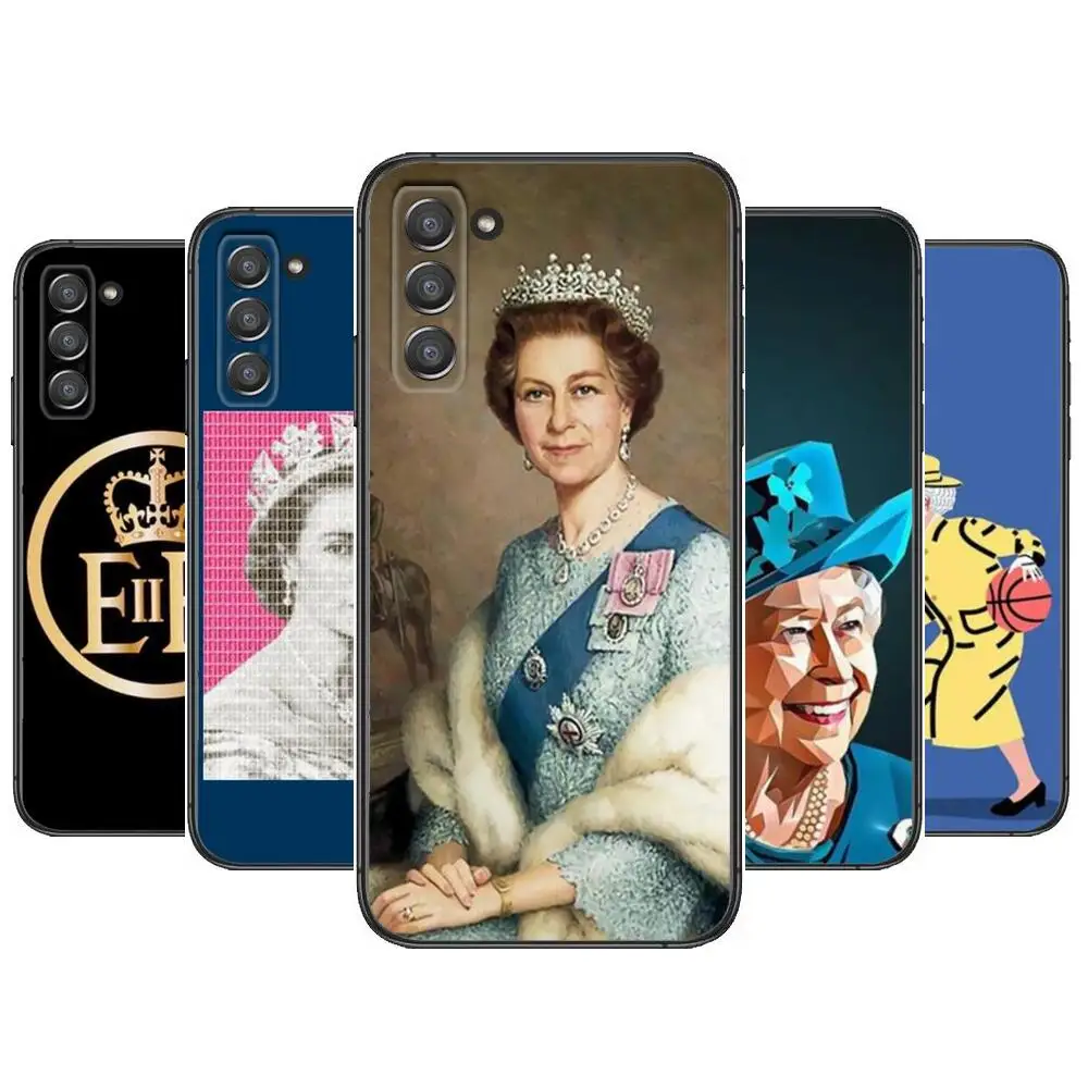 

Queen Elizabeth II Phone cover hull For SamSung Galaxy s6 s7 S8 S9 S10E S20 S21 S5 S30 Plus S20 fe 5G Lite Ultra Edge