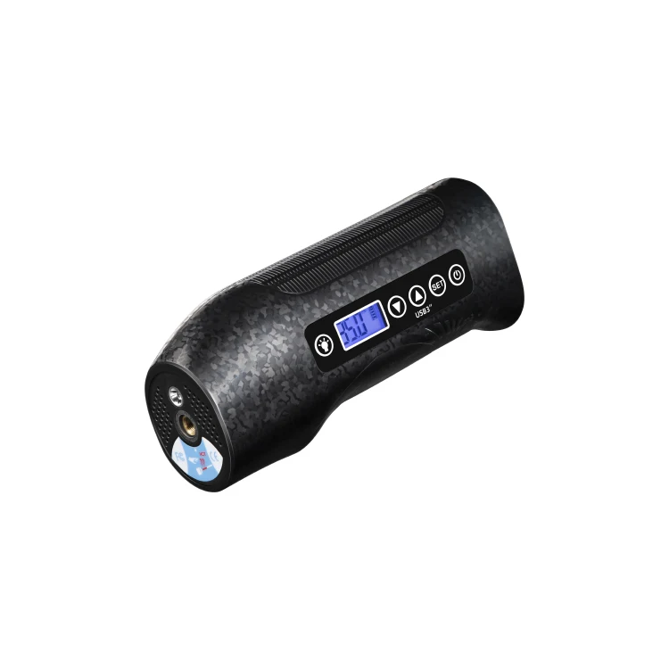 Mini usb tire inflator pump LED Light portable, DC charging port Tire Repair Tools Air Compressor OEM