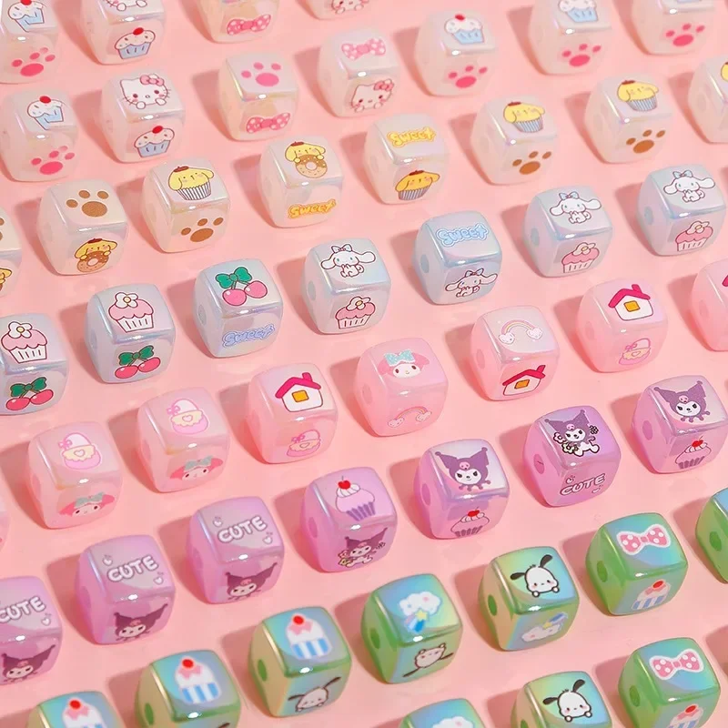 5 шт. Квадратные бусины для браслета