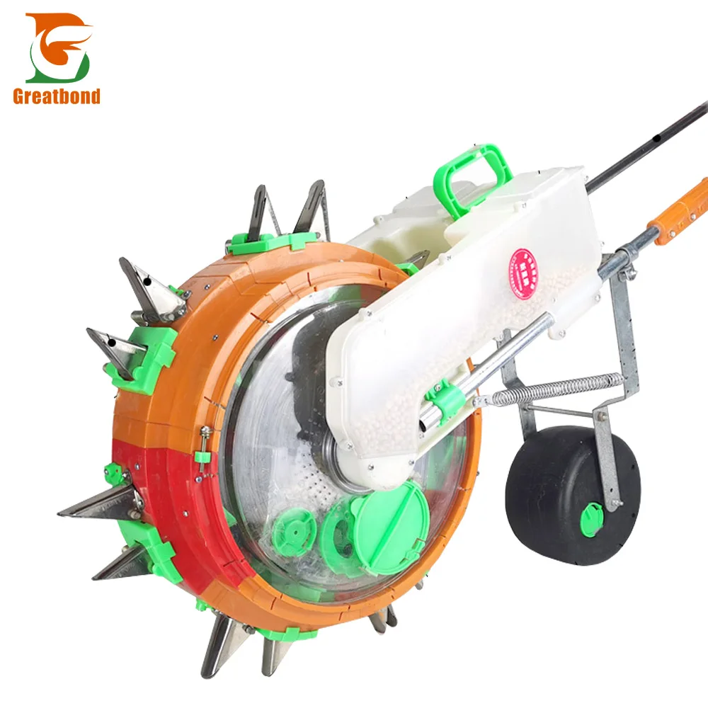 

Lowest Price Seeder Transplanters Hand Push Planter Agricultural Seeder Manual Transplanting Machine