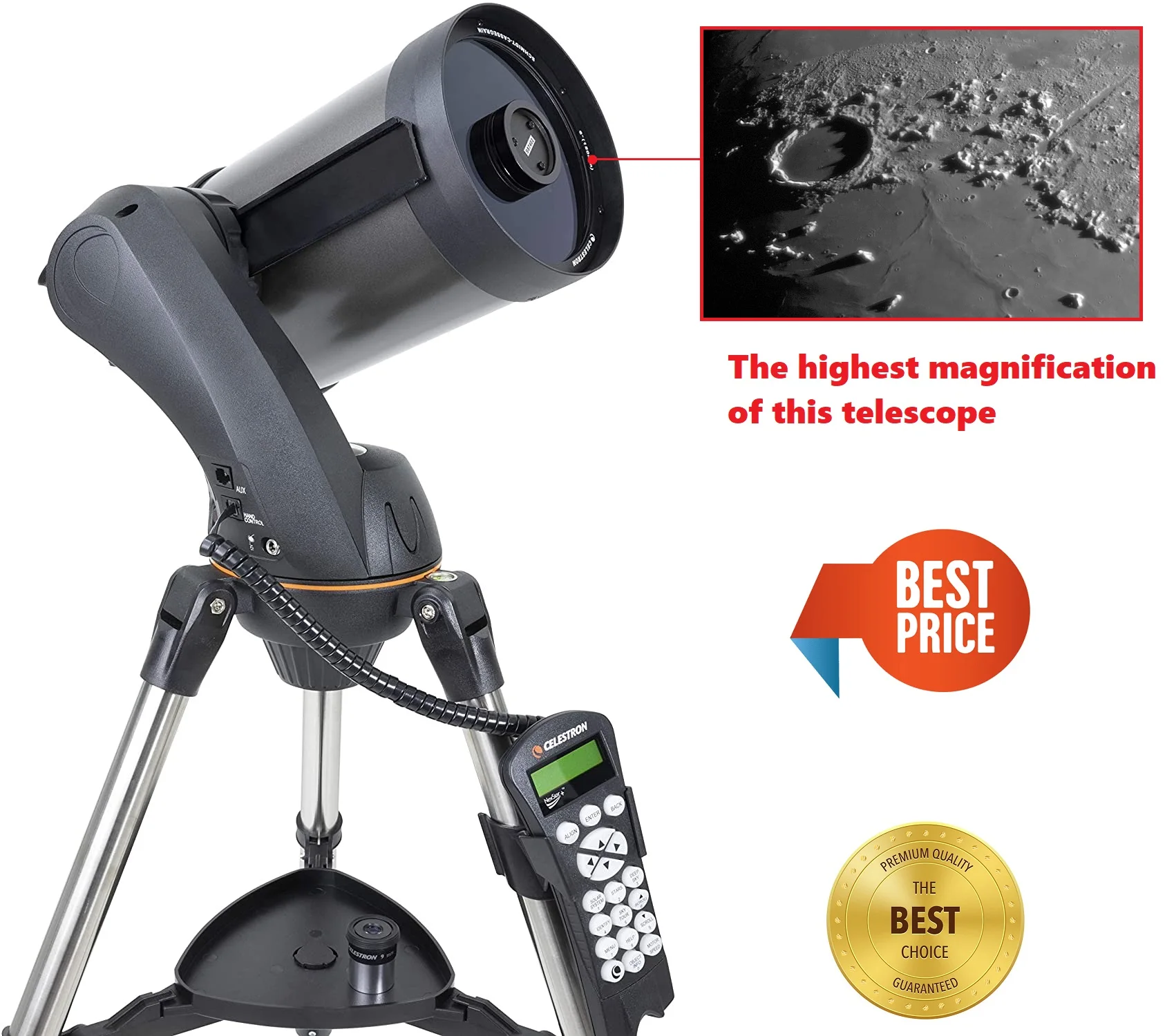 Celestron Professional NexStar 150SLT C6 StarBright XLT Астрономическая телескопическая фотография для