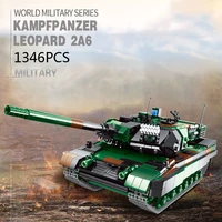 modern military bricks ww2 germany leopard 2a6 main battle tank batisbricks building block model army figures moc toy bluebrixx