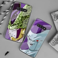 anime dragon dbz ball piccolo buu cell phone case tempered glass for samsung s20 ultra s7 s8 s9 s10 note 8 9 10 pro plus cover