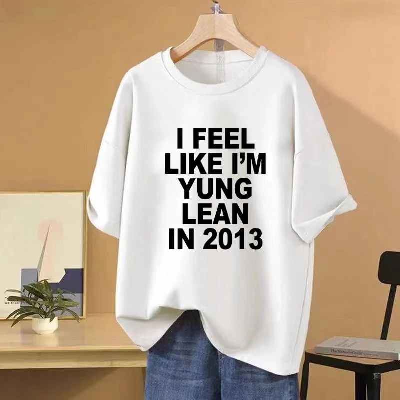Футболка с коротким рукавом и надписью &quotI'm Yung Lean in 2013&quot