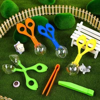 practical kids toy burrs free small animal catcher jumbo tweezers for parents plant study tool handy scoopers