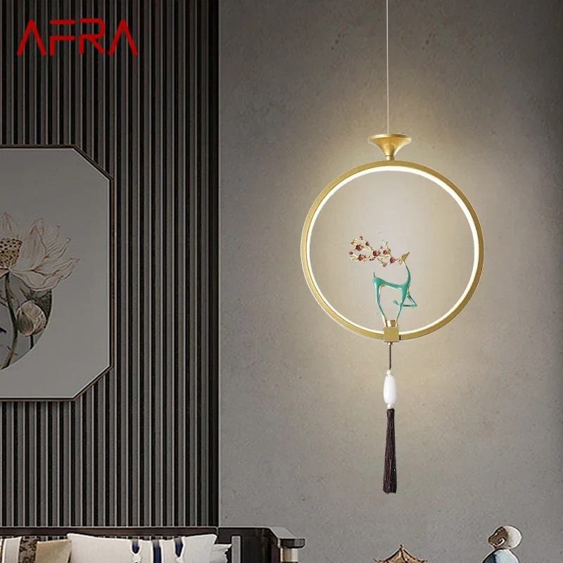 Современная Подвесная лампа AFRA Современный художественный светильник для