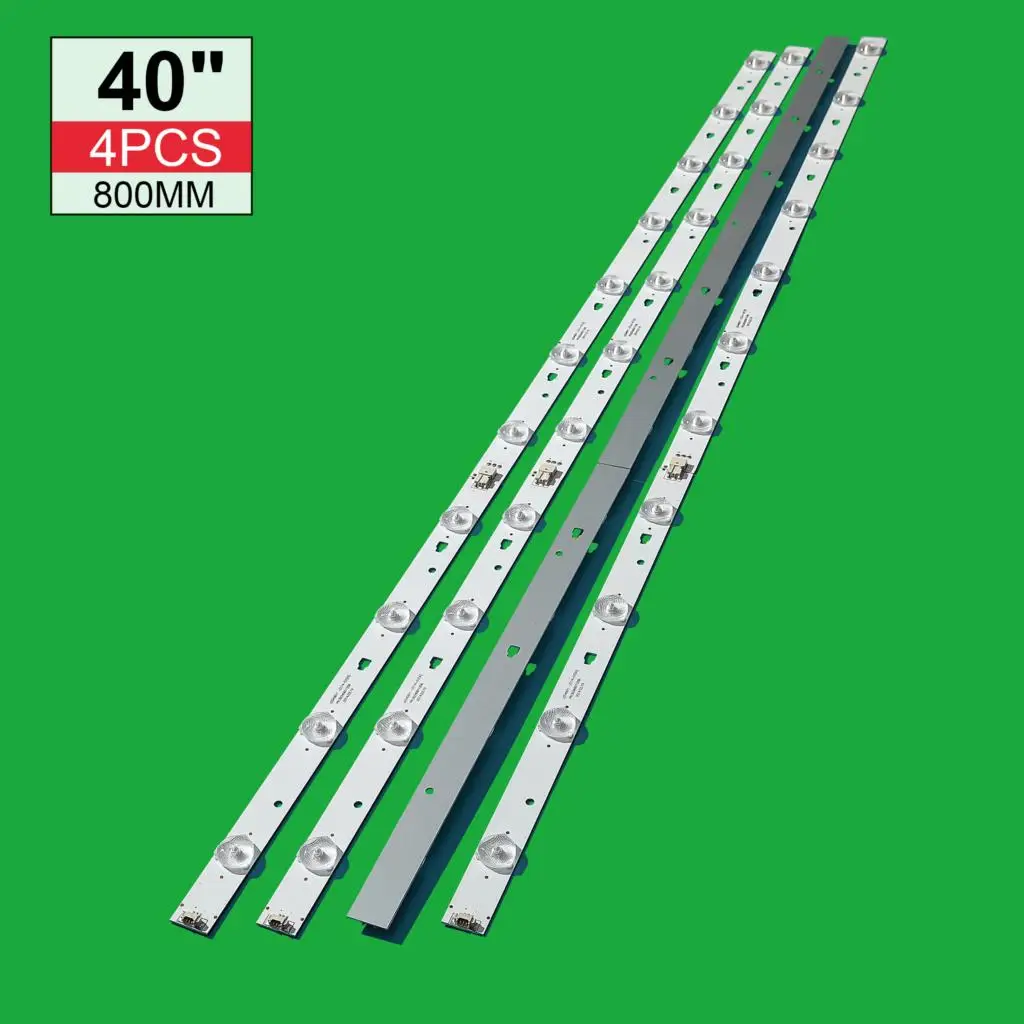 

4PCS LED backlight strip for JVC LT-40M640 MTV-4128LTA2 LT-40C540 LSC400HN01 LT-40E71(A) LED40D11-ZC14-03(B) LED40D11-01 11LED