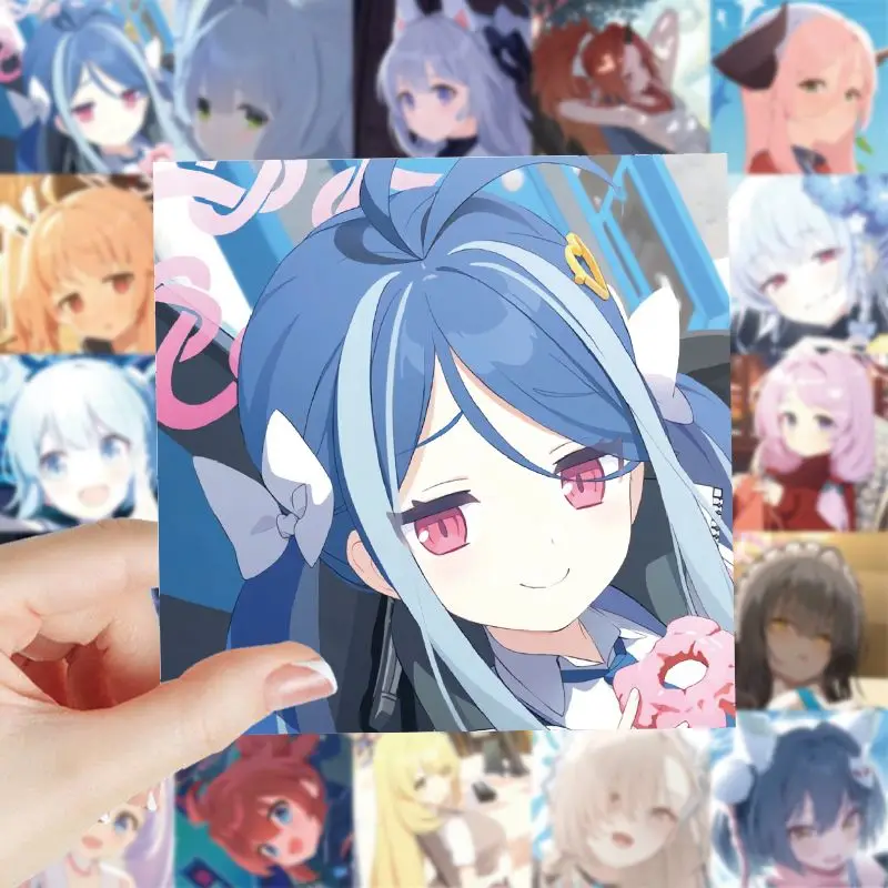 

Водонепроницаемые наклейки Blue Archive