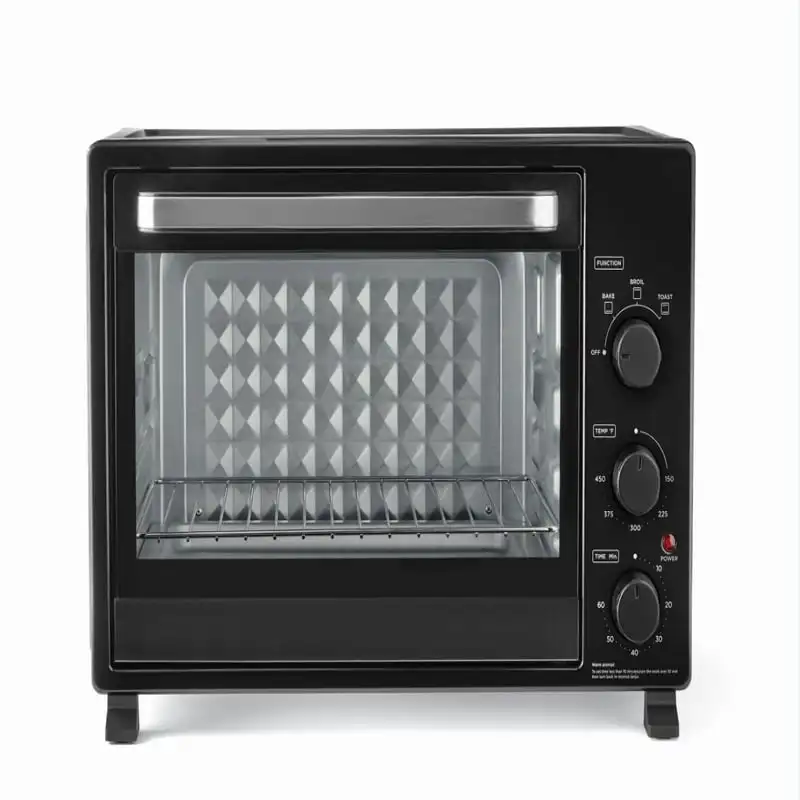 

Toaster Oven, 32L/ 6-Slice Family Size, Black, 1500W