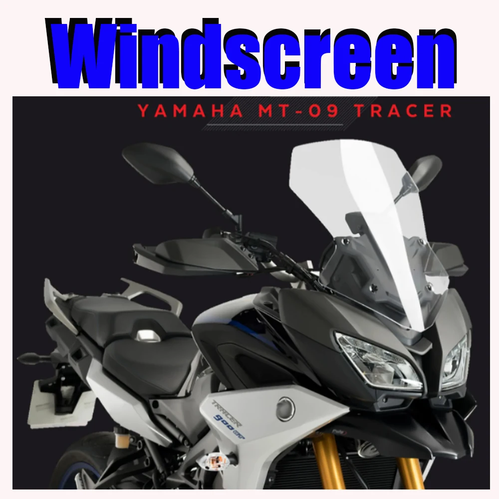 

Tracer 9 Windscreen Windshield Fit For YAMAHA Tracer9 TRACER 9 GT 2021 2022 - TRACER 900 Wind Shield Screen Protector Parts
