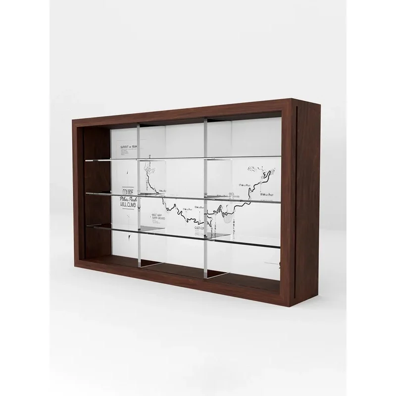 MOREART 1:64 мультиавтомобильный трек настенный ящик для хранения имитация гаража